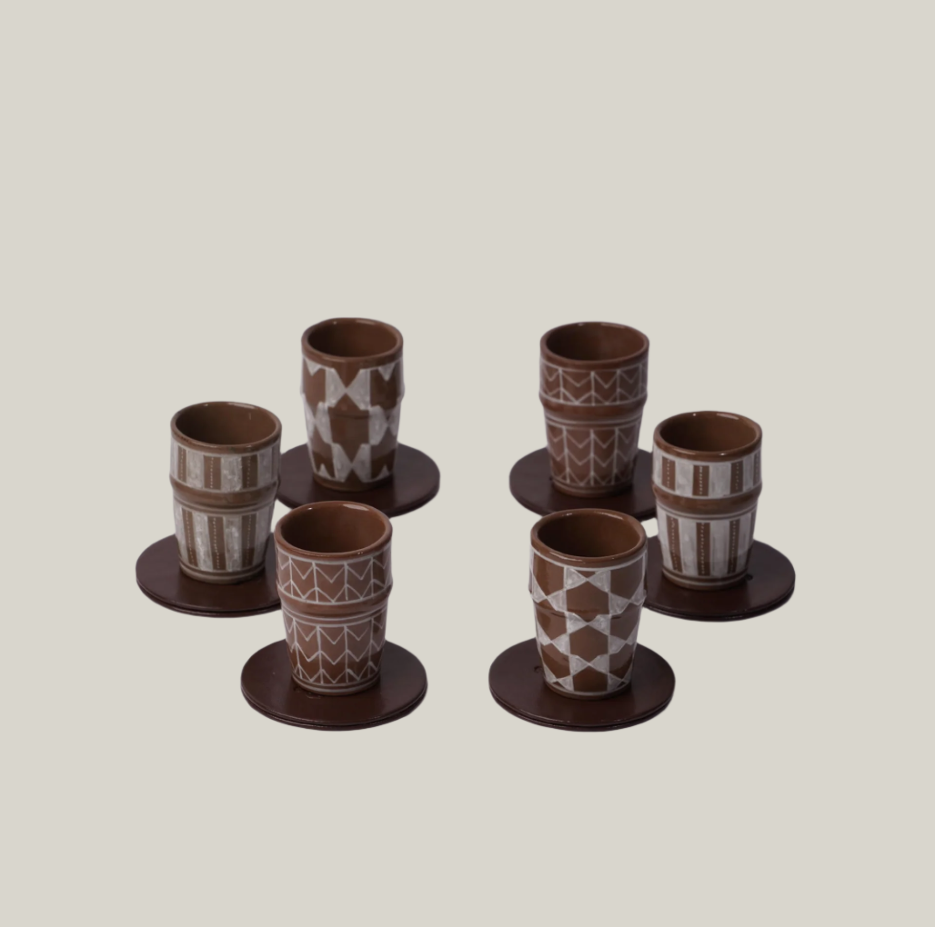 Marrakech Expresso Coffee Cups - Gift set